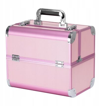 КОЗМЕТИЧЕН КУФАР SC40 - 31х21х26.5см - РОЗОВ