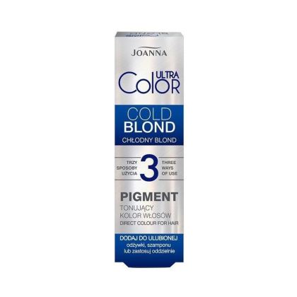 JOANNA ULTRA COLOR ТОНИРАЩ ПИГМЕНТ - COLD BLOND 100гр