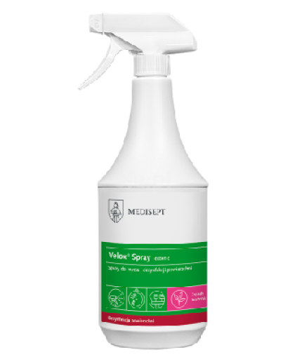 MEDISEPT VELOX SPRAY - TEA TONIC - ДЕЗИНФЕКТАНТ ЗА ПОВЪРХНОСТИ - 1000мл