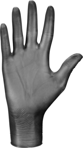 РЪКАВИЦИ - ВИНИЛ БЕЗ ТАЛК - ЧЕРНИ - XL - 100 бр