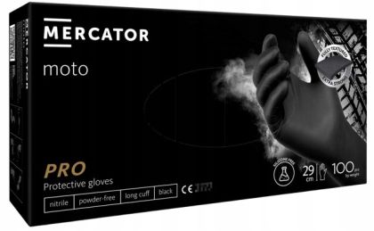 Ръкавици MERCATOR - MOTO BLACK - XL - 100бр