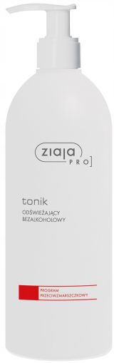 ОСВЕЖАВАЩ ТОНИК ПРОТИВ БРЪЧКИ ЗА ЗРЯЛА КОЖА - ZIAJA PRO - 500мл