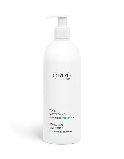 ОСВЕЖАВАЩ ТОНИК ЗА МАЗНА, АКНЕИЧНА И ПРОБЛЕМНА КОЖА - ZIAJA PRO - 500мл
