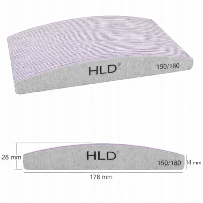 HLD - ПИЛА ЗА НОКТИ МОСТ - ГРУБОСТ 150/180