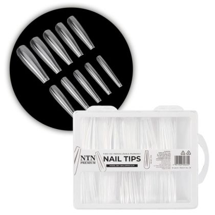 ГЕЛ ТИПСОВЕ NTN Premium - БАЛЕРИНА СЛИМ 100бр