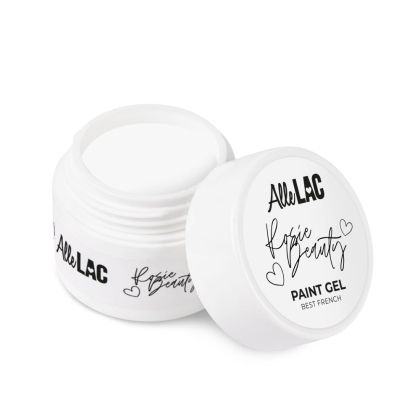 ЦВЕТЕН ГЕЛ ЗА ДЕКОРАЦИИ ALLELAC - BEST FRENCH - БЯЛ 5мл
