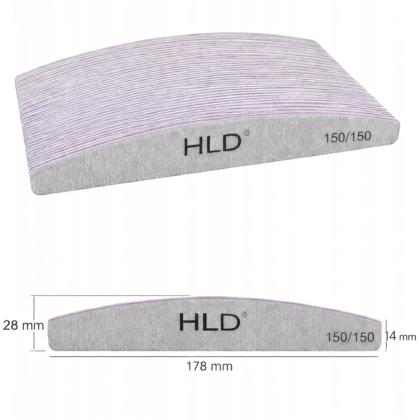 ПИЛА ЗА НОКТИ - 150/150  ПОЛУМЕСЕЦ - HLD