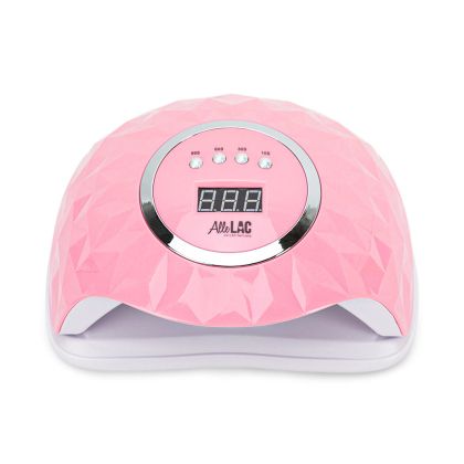 LED/UV ЛАМПА ALLELAC Y13 248W СЪС СВАЛЯЩО СЕ ДЪНО - РОЗОВА