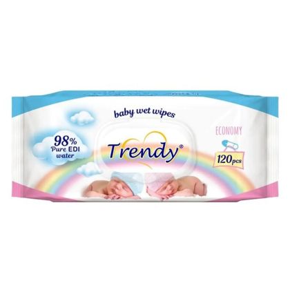 МОКРИ КЪРПИ - TRENDY - 120 бр