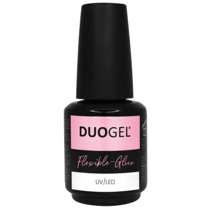 NEW DUOgel LED/UV Baza mocuj?ca do tips?w / Tip Bonding Base FLEXIBLE-GLUE 15ml NEW