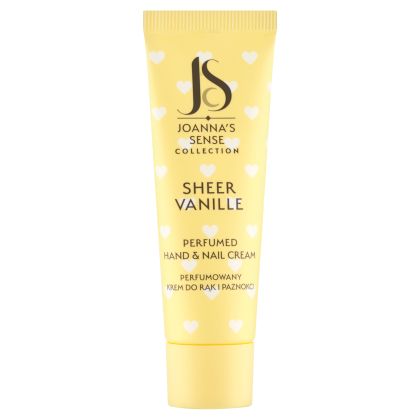 КРЕМ ЗА РЪЦЕ JOANNA`S SENSE - SHEER VANILLE - 20гр