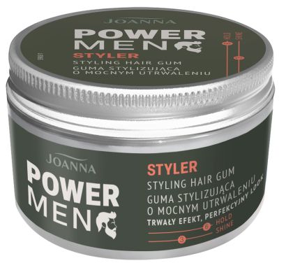 СТИЛИЗИРАЩА ГУМА ЗА КОСА - POWER MEN - 100гр