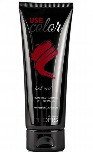 PROFIS USE COLOR - ОЦВЕТЯВАЩА МАСКА - HOT RED 250мл