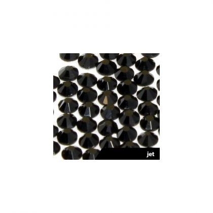 КАМЪЧЕТА A`LA SWAROVSKI SS5 JET - ЧЕРНИ 50бр