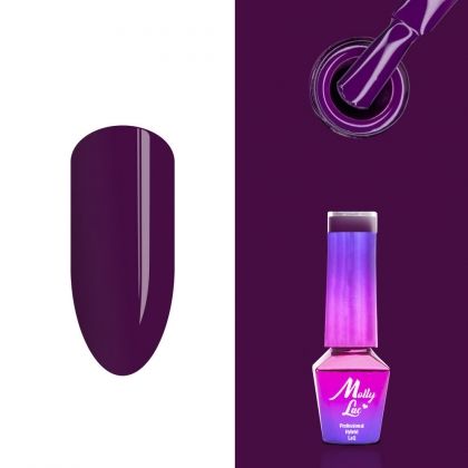 MOLLY LAC OBSESSION - ГЕЛ ЛАК №213 - NAUGHTY PURPLE - 5мл