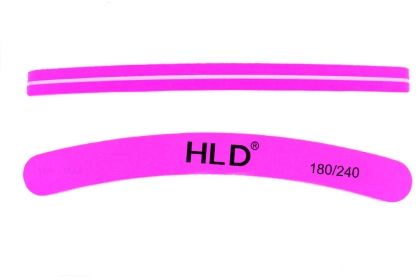 HLD БЛОК ПИЛА БАНАН ГРУБОСТ 180/240 - РОЗОВА