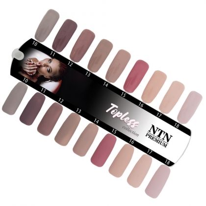ПАЛИТРА ЗА СЕРИЯ ГЕЛ ЛАКОВЕ NTN PREMIUM LED “TOPLESS“