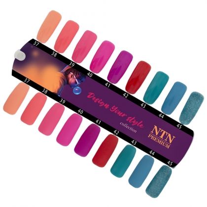 ПАЛИТРА ЗА СЕРИЯ ГЕЛ ЛАКОВЕ NTN PREMIUM LED “DESIGN YOUR STYLE“