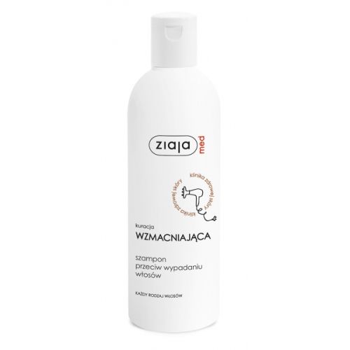 ZIAJA MED STRENGTHENING DERMATOLOGICAL FORMULA - ШАМПОАН ПРОТИВ КОСОПАД 300мл
