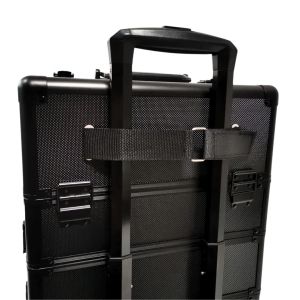 КОЗМЕТИЧЕН КУФАР XXXL - ЧЕРЕН - 35x89x25 см