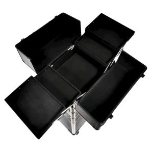 КОЗМЕТИЧЕН КУФАР XXXL - ЧЕРЕН - 35x89x25 см
