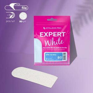 АБРАЗИВИ ЗА ПЕДИКЮРНА ПИЛА STALEKS EXPERT ГРУБОСТ 80 - 30бр DFE-10-80W