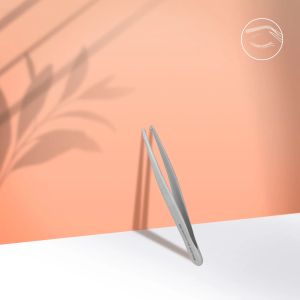 ПИНСЕТА ЗА ВЕЖДИ STALEKS BEAUTY&CARE - TBC-10/2
