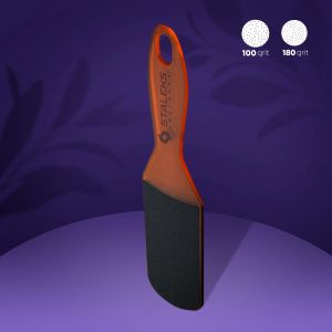 ПИЛА ЗА СТЪПАЛА STALEKS EXPERT ГРУБОСТ 100/180 ОРАНЖЕВА - AE-10/3