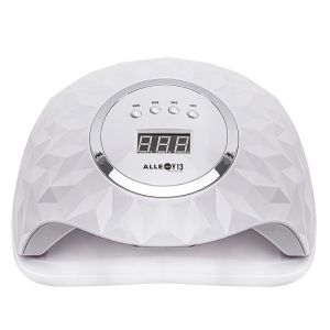 LED/UV ЛАМПА ALLE LUX SUN Y13 248W СЪС СВАЛЯЩО СЕ ДЪНО - БЯЛА