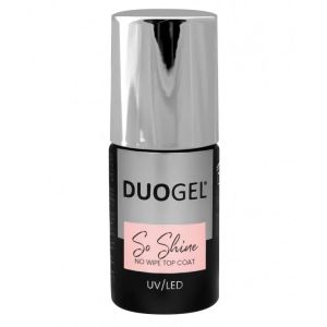 DUOGEL LED/UV ТОП ЛАК БЕЗ ЛЕПКАВ СЛОЙ - SO SHINE - 6мл