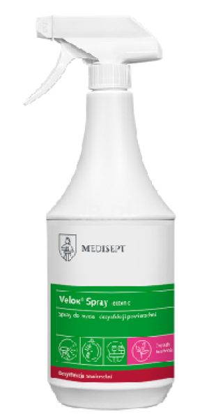 MEDISEPT VELOX SPRAY - TEA TONIC - ДЕЗИНФЕКТАНТ ЗА ПОВЪРХНОСТИ - 1000мл