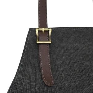 РАБОТНА ПРЕСТИЛКА - K-06 - ДЕНИМ СИВО/ЧЕРНО