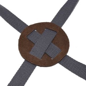 РАБОТНА ПРЕСТИЛКА - K-06 - ДЕНИМ СИВО/ЧЕРНО