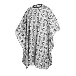 ПЕЛЕРИНА ЗА ПОДСТРИГВАНЕ С ТИК-ТАК КОПЧЕТА - EURO STIL - ЧЕРЕПИ - JP4577