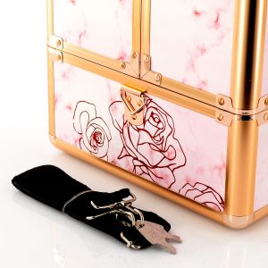 КОЗМЕТИЧЕН КОЗМЕТИЧЕН КУФАР XL - FLOWER - 33x26x38