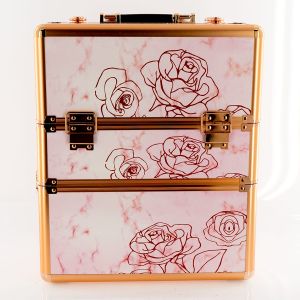 КОЗМЕТИЧЕН КОЗМЕТИЧЕН КУФАР XXL - FLOWER  41x24x34