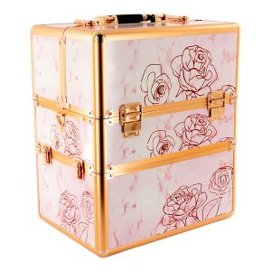 КОЗМЕТИЧЕН КОЗМЕТИЧЕН КУФАР XXL - FLOWER  41x24x34