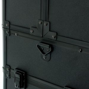 КОЗМЕТИЧЕН КУФАР XXL - BLACK MATT - 24x34x42 см