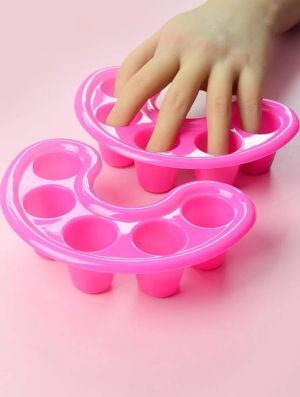 КУПИЧКА ЗА НАКИСВАНЕ НА ГЕЛ ЛАК С 5 ОТДЕЛЕНИЯ