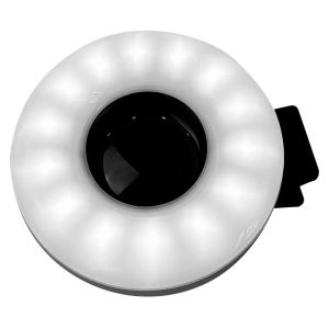 DUO GEL LED-RING ЛУПА-ОБЕКТИВ ЗА ТЕЛЕФОН  x15