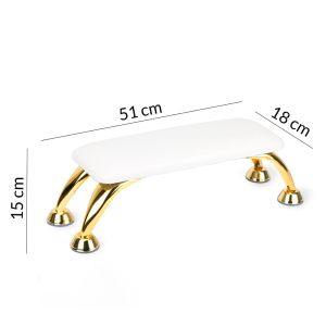 СТОЙКА ЗА МАНИКЮР Molly Nails БЯЛА/ЗЛАТНА