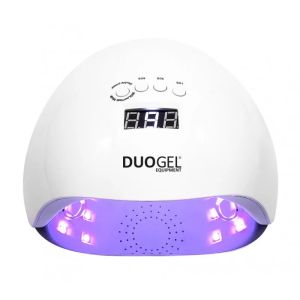 UV/LED ЛАМПА DUOGEL - YOUNG + ОГЛЕДАЛНА ОСНОВА 65W