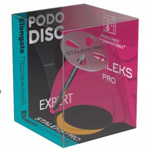 УДЪЛЖЕН ДИСК ЗА ПЕДИКЮР - PODODISK PRO L - PDLSET-25 грубост 180/25мм