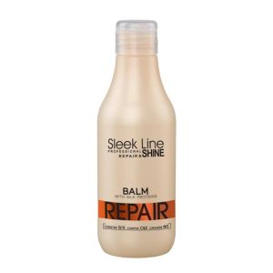 SLEEK LINE REPAIR - БАЛСАМ ЗА СУХА, ИЗТОЩЕНА И ТРЕТИРАНА КОСА С КОПРИНЕНИ ПРОТЕИНИ, КОЕНЗИМ Q10 И СЕРАМИДИ 300мл