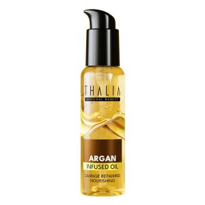 СЕРУМ ЗА УВРЕДЕНА КОСА И ПРОТИВ ЦЪФТЯЩИ КРАЙША С АРГАН - INFUSED OIL - THALIA - 100мл