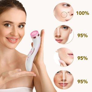 ЧЕТКА ЗА ЛИЦЕ 4 В 1 - LUMINEO PRO HOME SPA + ГЕЛ ЗА ВСИЧКИ ТИПОВЕ КОЖА 100 мл - РОЗОВА