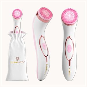 ЧЕТКА ЗА ЛИЦЕ 4 В 1 - LUMINEO PRO HOME SPA + ГЕЛ ЗА АКНЕИЧНА КОЖА 100 мл - РОЗОВА