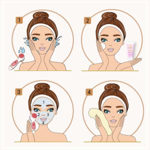 ЧЕТКА ЗА ЛИЦЕ 4 В 1 - LUMINEO PRO HOME SPA + ГЕЛ ЗА АКНЕИЧНА КОЖА 100 мл - РОЗОВА