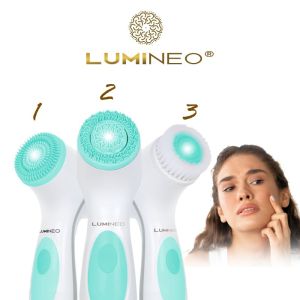 ЧЕТКА ЗА ЛИЦЕ 3 В 1 - LUMINEO HOME SPA + ГЕЛ ЗА АКНЕИЧНА КОЖА 100 мл