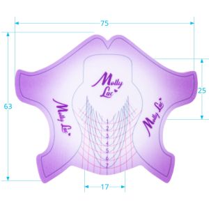 ПЛАСТИЧНИ ФОРМИ ЗА ИЗГРАЖДАНЕ PVC - MOLLY LACЮ+ КУТИЯ 500бр